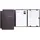 Pagna Bewerbungsmappe Select Basic A4 Schwarz 3 St.