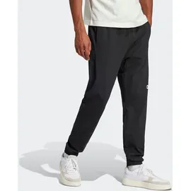 adidas Essentials Linear Single Jersey Joggers Black / White S