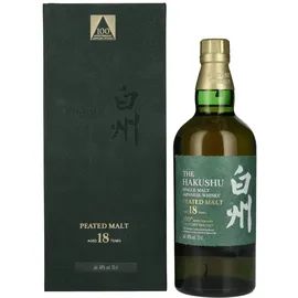 The Hakushu Hakushu 18 Jahre Peated Malt 48% vol 0,7 l Geschenkbox