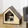 PawHut Hundehütte 60 x 40 x 59,2 cm Holz Braun