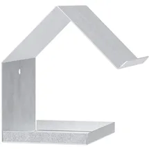 GAH Alberts Alberts 355067 Vogelhäuschen Spitzdach | Vogelfutterhaus aus Stahl in verschiedenen Trendfarben | Vogelhaus zum aufhängen oder hinstellen | Größe 145 x 150 x 180 mm