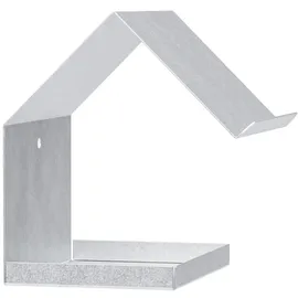 GAH Alberts Alberts 355067 Vogelhäuschen Spitzdach | Vogelfutterhaus aus Stahl in verschiedenen Trendfarben | Vogelhaus zum aufhängen oder hinstellen | Größe 145 x 150 x 180 mm