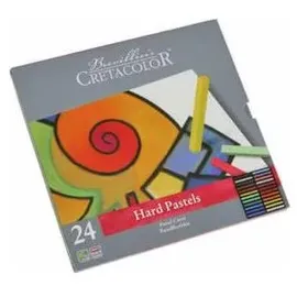 Brevillier's CRETACOLOR Pastellcarré Pastellkreide 24 St. Mehrfarbig