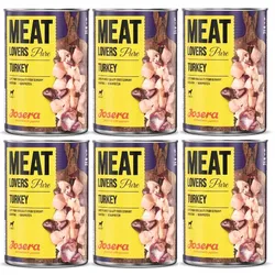 JOSERA Fleischliebhaber Reines Putenfleisch 6x800g