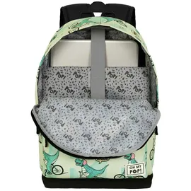 Oh My Pop! Dinorrr-FAN HS Rucksack 2.0, Grün