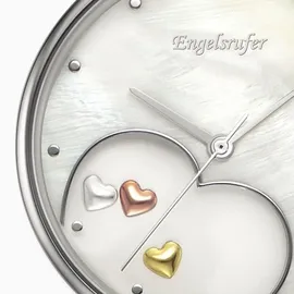 Engelsrufer Happy Hearts Edelstahl 34 mm ERWA-HEART-LGY1-MS
