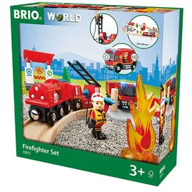 BRIO World Bahn Feuerwehr Set (33815)