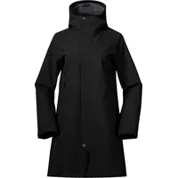 Bergans Damen Urban 2L Mantel (Größe M, schwarz)