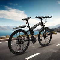 Mountainbike 26 Zoll mit 21 Gang und Scheibenbremse Fahrrad MTB Unisex Bike