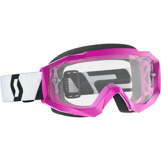 Scott Hustle X Clear Motocross Brille, pink für Männer