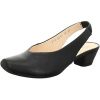 THINK! Leder-Spangenpumps in schwarz | Gr.: 39