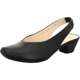 THINK! Leder-Spangenpumps in schwarz | Gr.: 39
