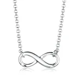 Elli Halskette Infinity Symbol Unendlichkeit 925 Silber