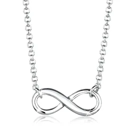 Elli Halskette Infinity Symbol Unendlichkeit 925 Silber