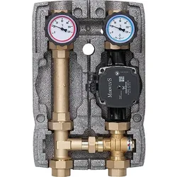 Festbrennstoff-Ladeset Easyflow, DN25 (1''), konstant 60°C, Grundfos UPM3S AUTO 25-60