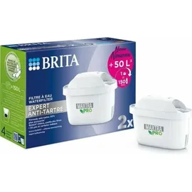 Brita Maxtra Pro Extra Kalkschutz Kartuschen 2 St. Schwarz/Silber