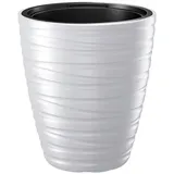 Prosperplast Blumenkübel Maze Ø 47,5 x 52,3 cm weiß