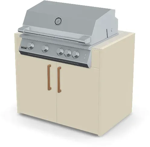 Brabura Fusion 400 RS Modul - Iron Frost / Perle Blanche / Holzgriff