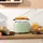 Cecotec Toaster 2 Scheiben Toast&Taste 1000 Retro Double Green, 980 W, 2 Breite und Kurze Schlitze von 3,8 cm, Edelstahl, Obere Roste, Regulierbare Leistung, Krümelschublade