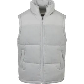 URBAN CLASSICS Cord Weste Light Asphalt L