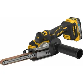 DeWalt Akku-Bandfeile inkl. 2x Powerstack Akku (18 Volt / 1,7 Ah) mit Pouch-Akku Technologie