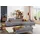W.Schillig Eckcouch Polyester 3-Sitzer Grau