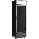 HENDI Eintüriger Kühlschrank 254 l 1980 mm hoch Schwarz