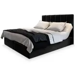 masseno Barino 160 x 200 cm H2 Schwarz