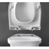 Pressalit WC-Sitz D-Style Duroplast, mit Edelstahl-Scharnieren