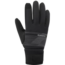 SHIMANO Handschuhe Windbreak Thermal | metallic grau