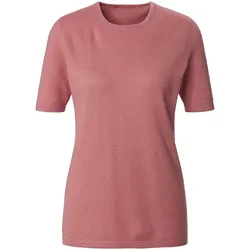Rundhals-Pullover aus Seide Kaschmir Peter Hahn Seide/Kaschmir rosé, 36