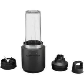 KitchenAid Go 5KSBR256BM Kabelloser Standmixer mit Akku