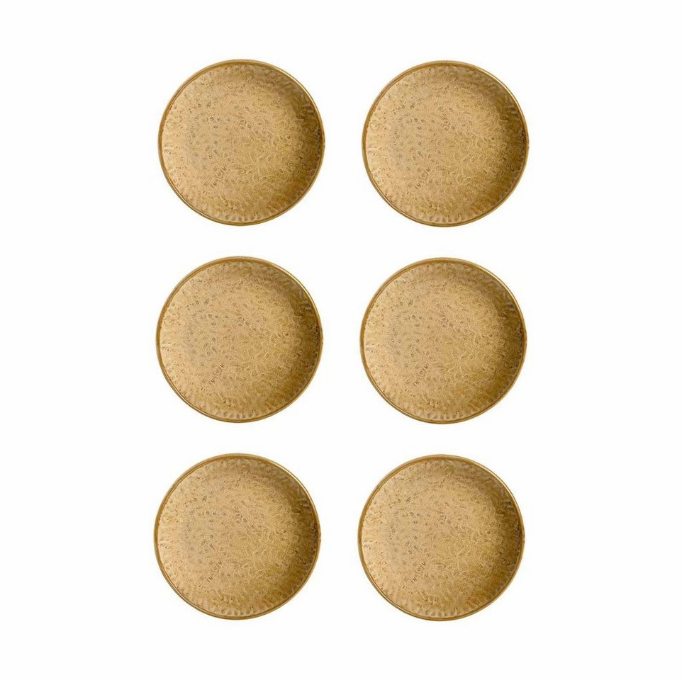 Produktbild LEONARDO Frühstücksteller Matera Keramikteller ø 16,3 cm 6er Set, (6 St) beige
