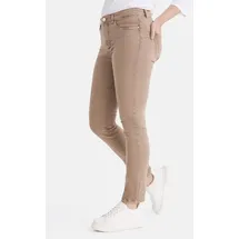 Stooker Women 5-Pocket-Jeans Milano Denim Magic Shape Fit Jeans Casual Clean Wash Denim Jeans Magic Shape Effekt für Damen beige 46