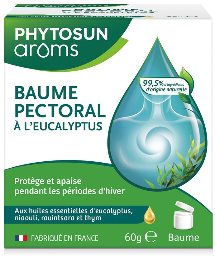 Phytosun Arôms Baume Hiver Eucalyptus 60g 60 g baume
