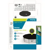 BESTWAY Flowclear Poolabdeckung schwarz Ø 305 cm