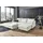 Atlantic Home Collection Hocker Rekvik 133 x 42 x 63 cm Grau