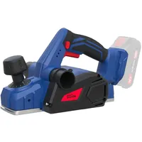 Güde Akku Hobel HO 18-0 (18 V, max. 82 mm Hobelbreite, Spantiefe max. 1,5 mm, massive Alu-Fußplatte, autom. Parkschuh, Falztiefen-/Parallelanschlag, Staubfangsack, 2x Messer, ohne Akku und Ladegerät)