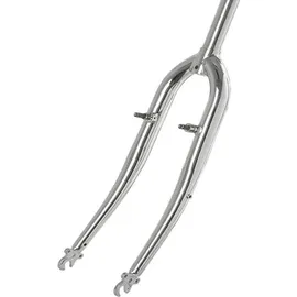Point S Point Gabel 28 Zoll Trekking AHEAD chrom Ø außen 28,6mm Schaft 280mm
