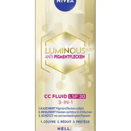 NIVEA LUMINOUS630® 3in1 HELL Gesichtsfluid 40,0 ml