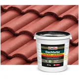 Isolbau Dachfarbe Sockelfarbe Rustikalrot 20 kg Fassadenfarbe RAL Farbe