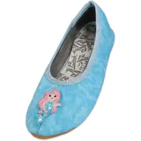 Beck Mädchen Mermaid Gymnastikschuhe, Blau, 34 EU