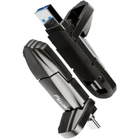 Fikwot FU386 Portable SSD 1TB, USB 3.2 Gen2 bis zu 550MB/s, Externe SSD mit USB A und Typ-C, Externe SSD-Festplatte für iPhone15/16/Android/PC/Mac