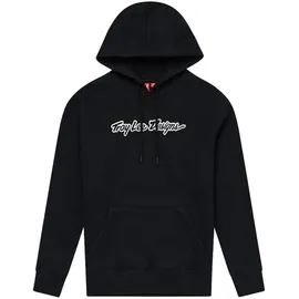 Troy Lee Designs Hoodie Schwarz/Weiß S