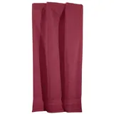 Erwin Müller Handtuch Handtuch "Friedrichshafen", Frottier, Walk-Frottier Uni rot 50 cm x 100 cm