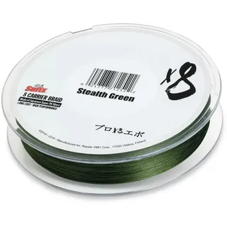 SUFIX X8 Geflochtene Schnur 150 M - Stealth Green - 0.185 mm