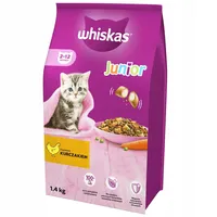 Whiskas Junior 1,4 kg Trockenvollnahrung für Kätzchen mit leckerem