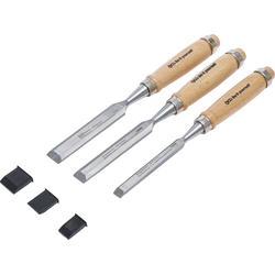 BGS DIY 50240 Satz Stechbeitel 10mm 16mm 20mm 3 teilig