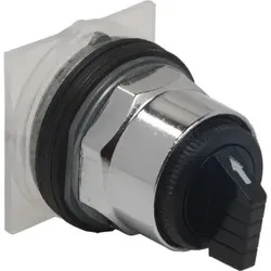 Schneider Electric 9001KS402FB Wahlschalter Ø 30 schwarz 3 Stellungen gewartet