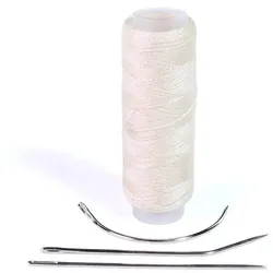 hair2heart Nadel und Faden im Set für die Extension Weaving Methode Blond Damen 